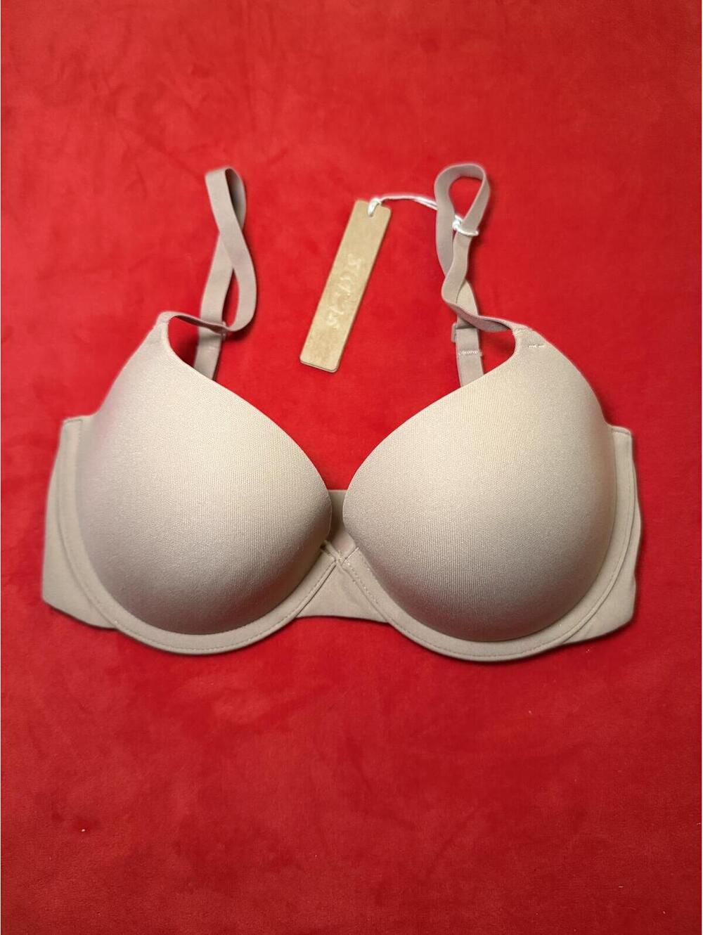 Skims Fits Everybody Push Up Demi Bra Color Sienna Size 30A
